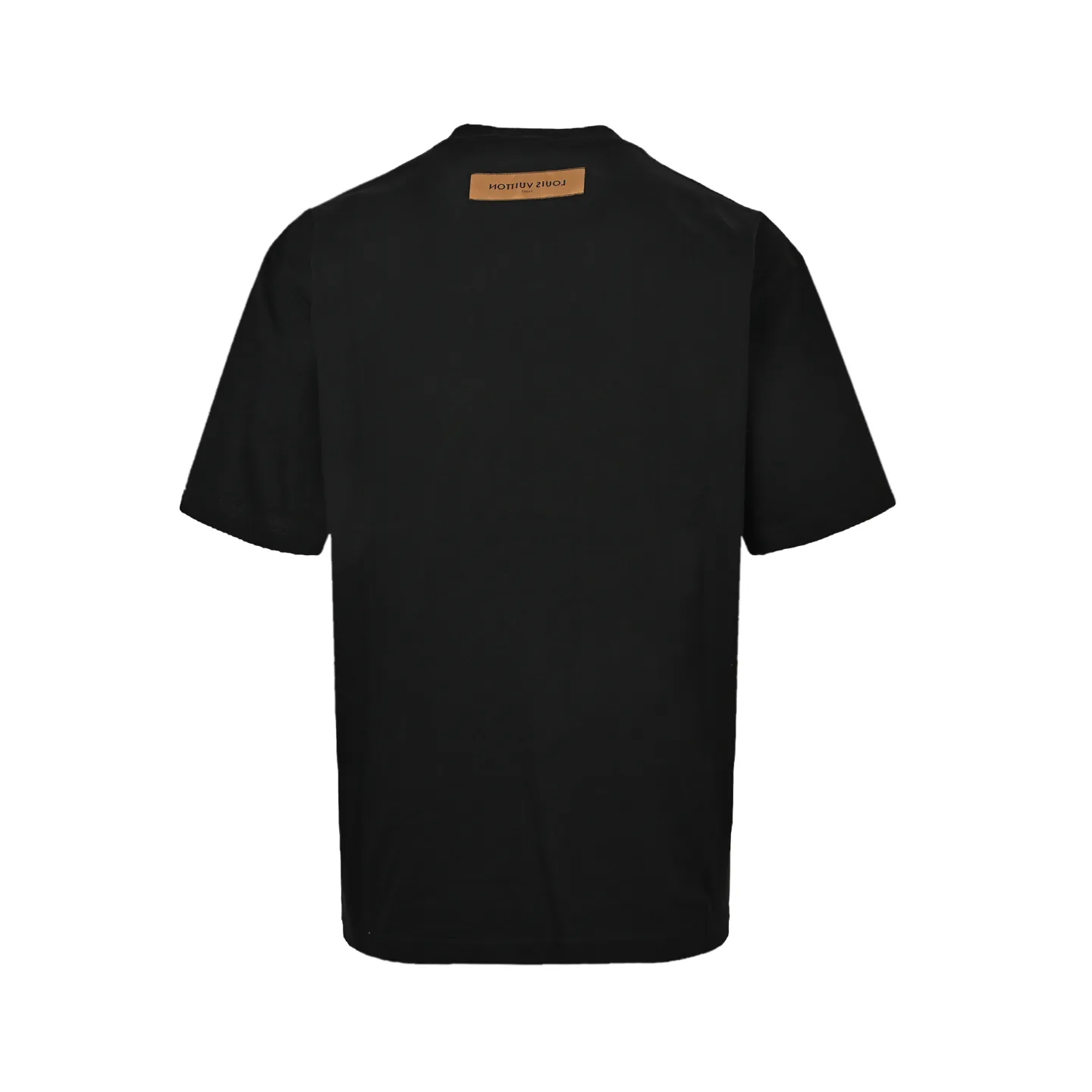Louis Vuitton/Louis Vuitton short sleeves with red letter slogan printed on the chest
